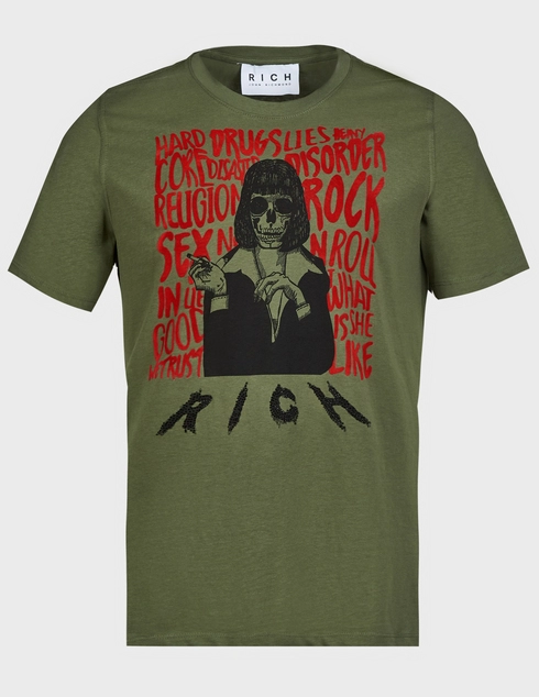 John Richmond 24166-khaki фото-1