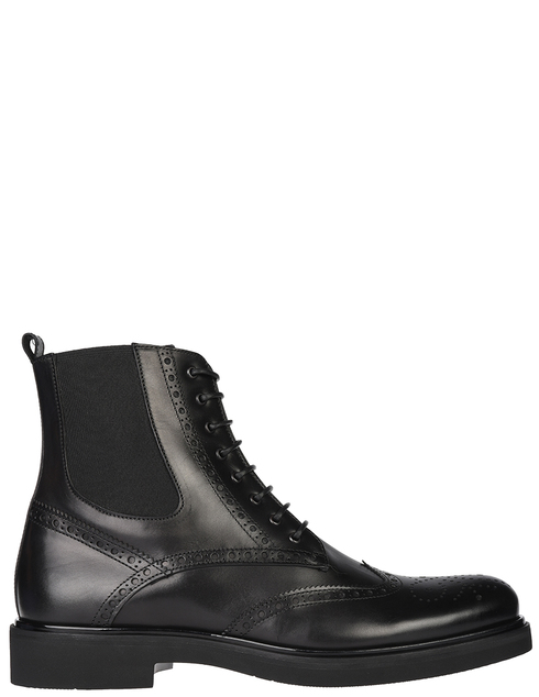 мужские черные кожаные Ботинки Loriblu 79LB_black - фото-5