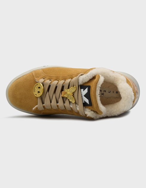бежевые женские Кеды John Richmond 29007-3-camel_beige 15320 грн