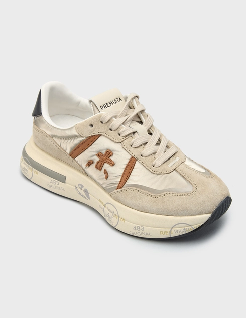 бежевые Кроссовки Premiata CASSIE_6470