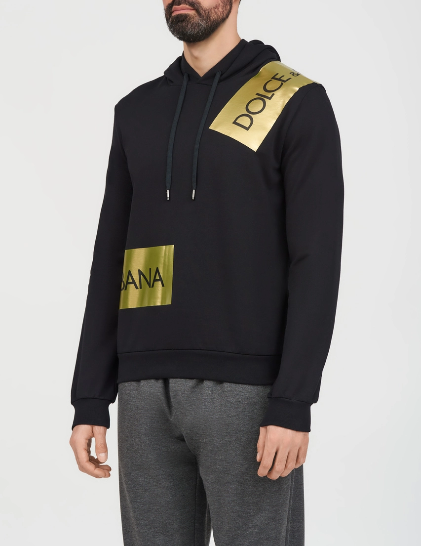 Худи Dolce & Gabbana G9JQ3T1-Nero-nero_black_187276 (Черный) в