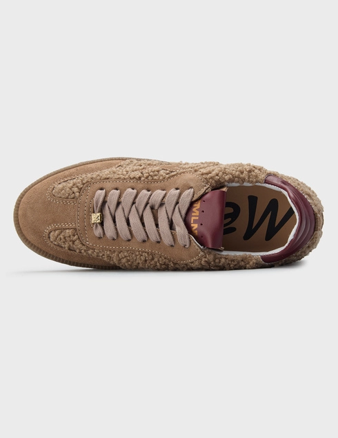 бежевые женские Кеды Meline 525-SBT_beige 9290 грн