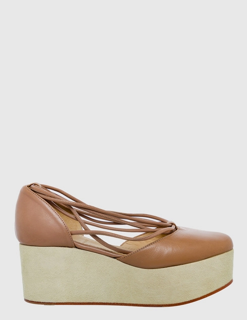 бежевые Туфли Brunello Cucinelli 135605-beige размер - 35