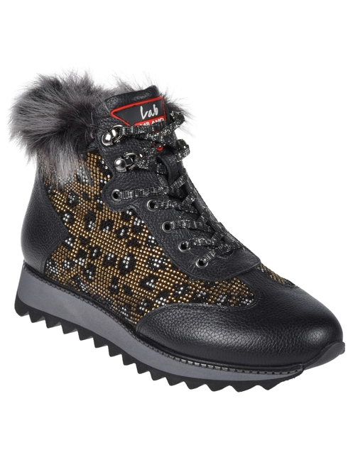 черные Ботинки Lab Milano 48602-black