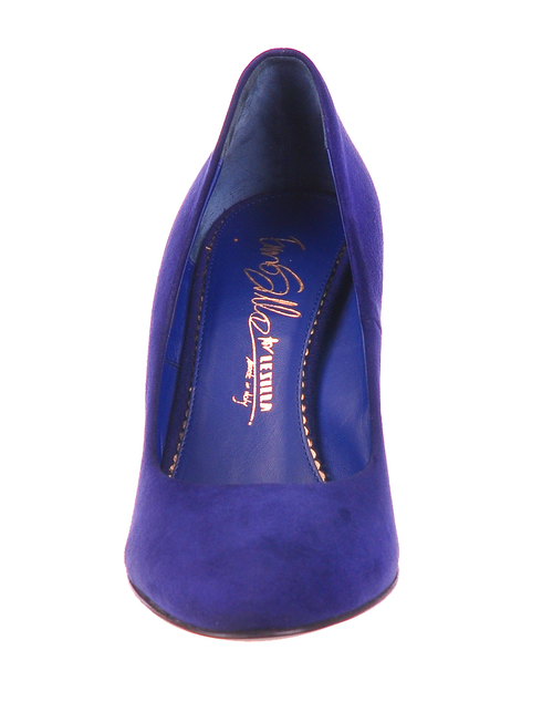 женские фиолетовые замшевые Туфли Le Silla 3018 - фото-5