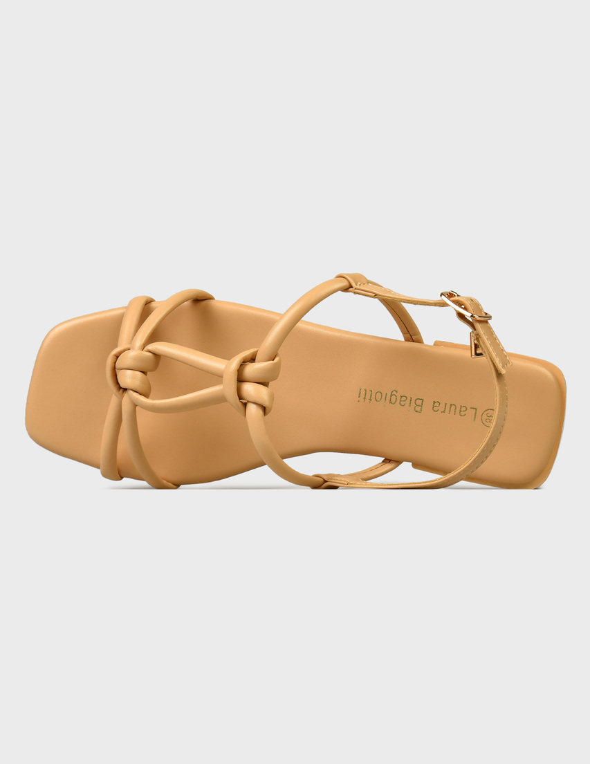 бежевые женские Сандалии Laura Biagiotti 8048-beige 3648 грн