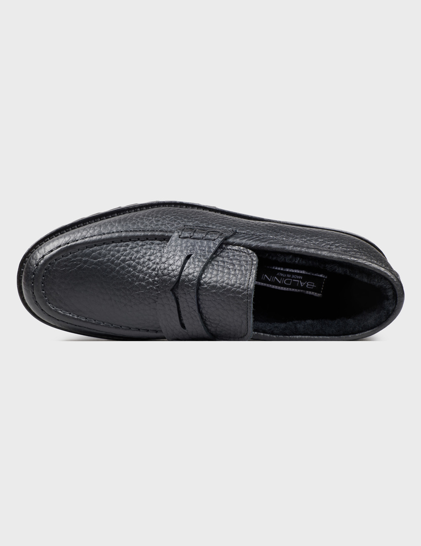 черные мужские Лоферы Baldinini 200_black 15079 грн