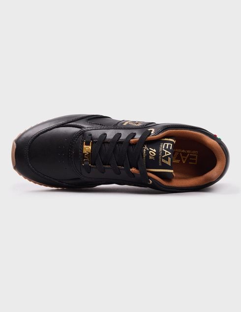 черные мужские Кроссовки Ea7 Emporio Armani 648-021-black 15347 грн