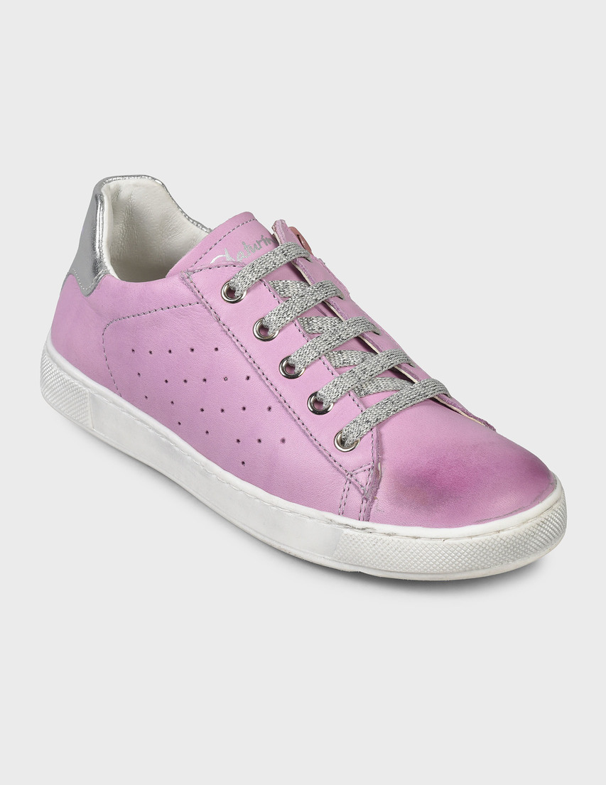 Naturino Hasselt-zip-glicine-argento-pink фото-2
