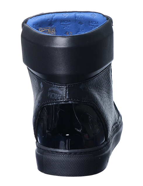мужские черные Ботинки MCM 2353_blue - фото-2