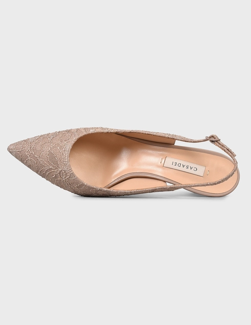 бежевые Босоножки Casadei 554-beige размер - 38