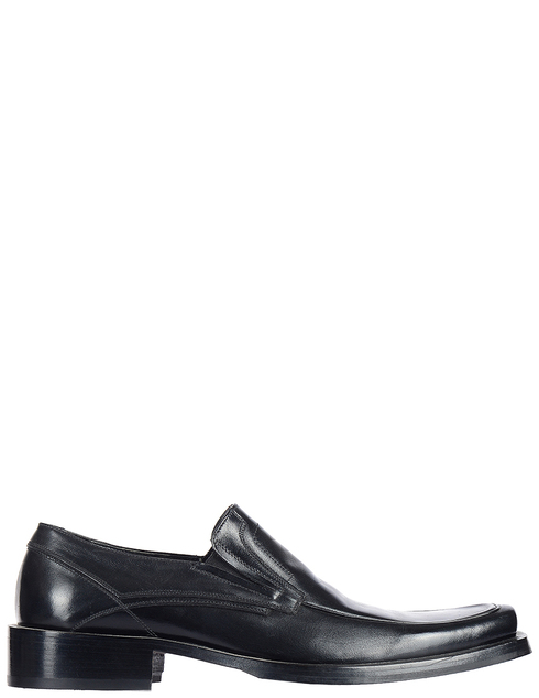мужские черные кожаные Туфли Rossi 2194_black - фото-5
