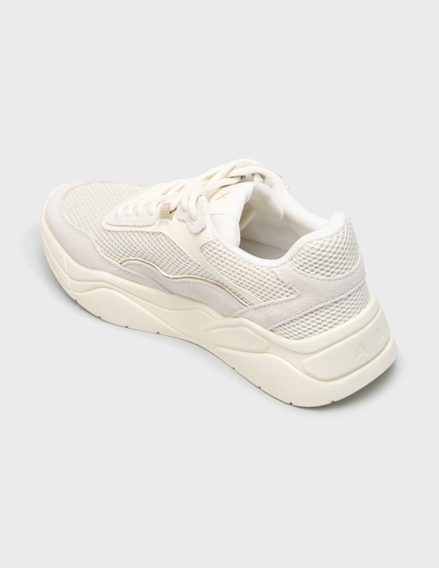 женские бежевые Кроссовки Armani Exchange XW002805AF23196-M0183 - фото-2