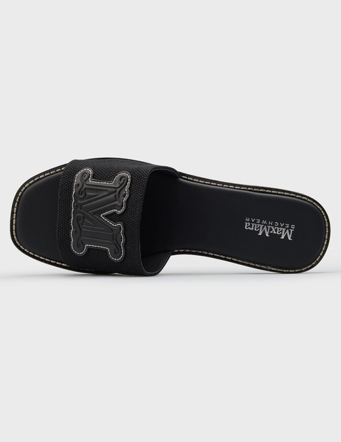 черные женские Шлепанцы Max Mara 2616521039000-002_black 14000 грн