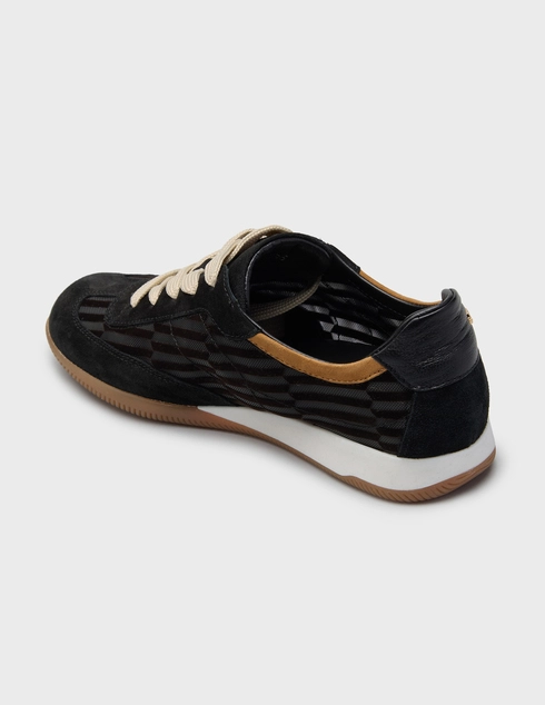 женские черные Кроссовки Baldinini 401_black - фото-2