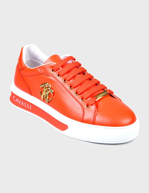 красные Кеды Roberto Cavalli AGR-18626_red