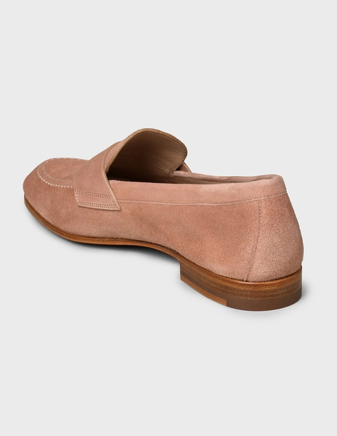 женские бежевые Лоферы Santoni WUSM57616BI3SLCPP21-beige - фото-2