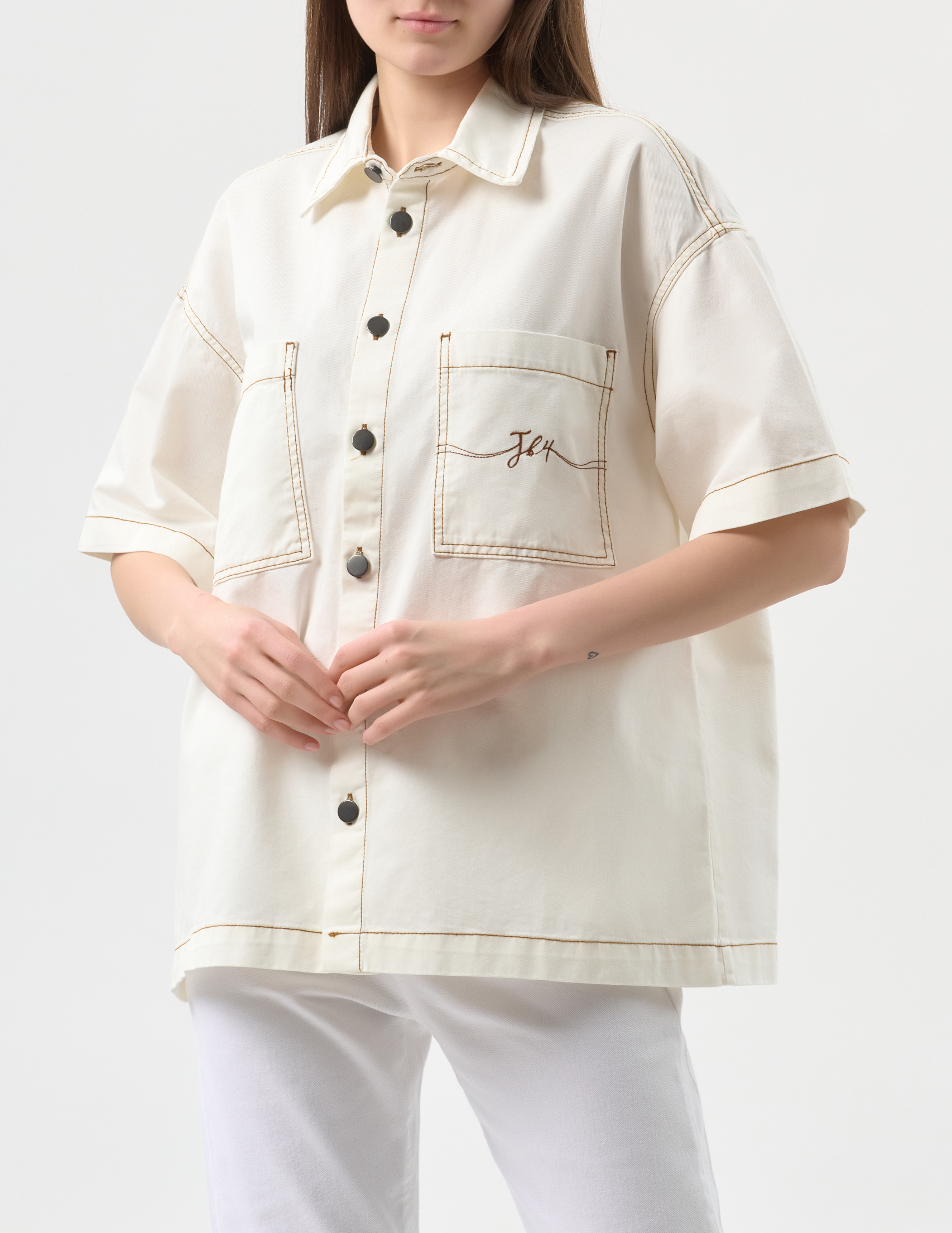 

Рубашка, Молочный;белый