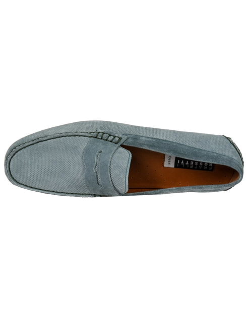 голубые мужские Мокасины Fratelli Rossetti 28136-20811-blue 10390 грн