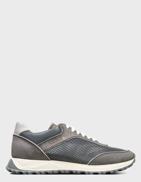 мужские серые кожаные Кроссовки Aldo Brue S82S_gray - фото-5