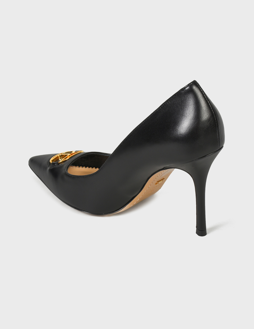 женские черные Туфли Elisabetta Franchi SA-24B-16E2-V430-110 - фото-2