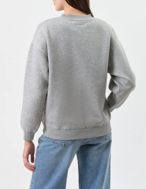 ANINE BING A-08-11531-GRM1-GREY WITH-NAVY_gray фото-4