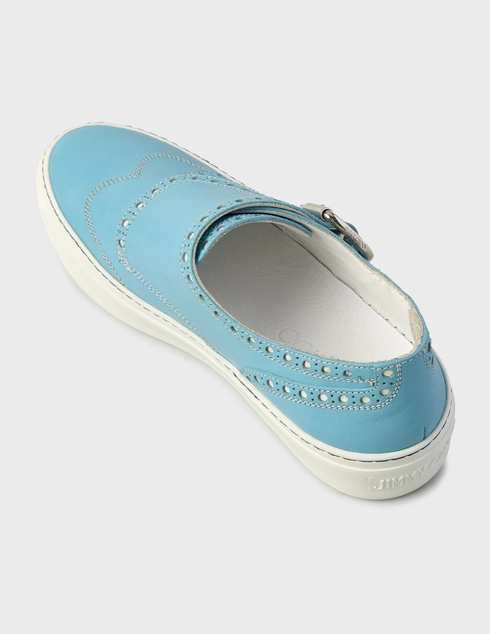 женские голубые Слипоны Jimmy Choo JCHOO6429 BLUE - фото-2