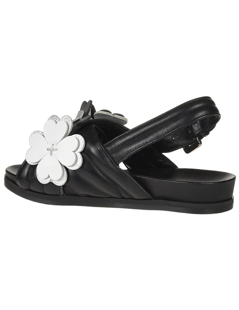 женские черные Сандалии Minna Parikka LUCKY-BLACK - фото-2