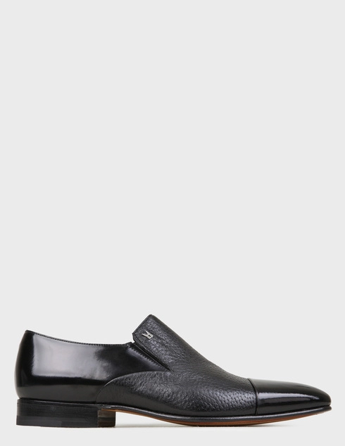 мужские черные Туфли Moreschi 711-black - фото-6
