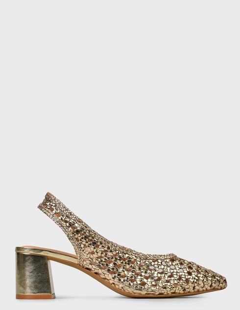 женские золотые Босоножки Gioseppo 58337-gold-gold - фото-6