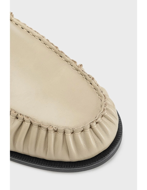 женские бежевые Лоферы Boss HUGO_BOSS_10906 - фото-2