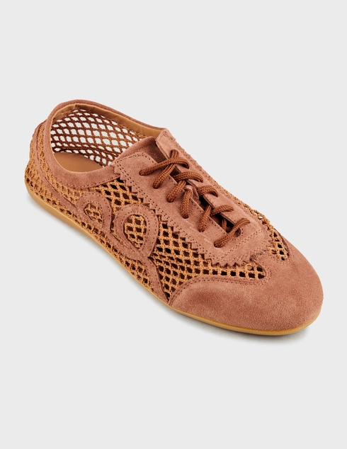 коричневые Кеды L'Estrosa 589_brown