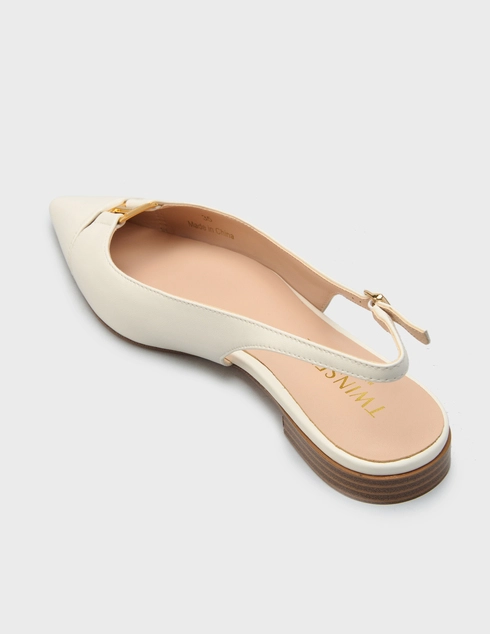 женские белые Босоножки Twinset 261TCP036-00381 - фото-2