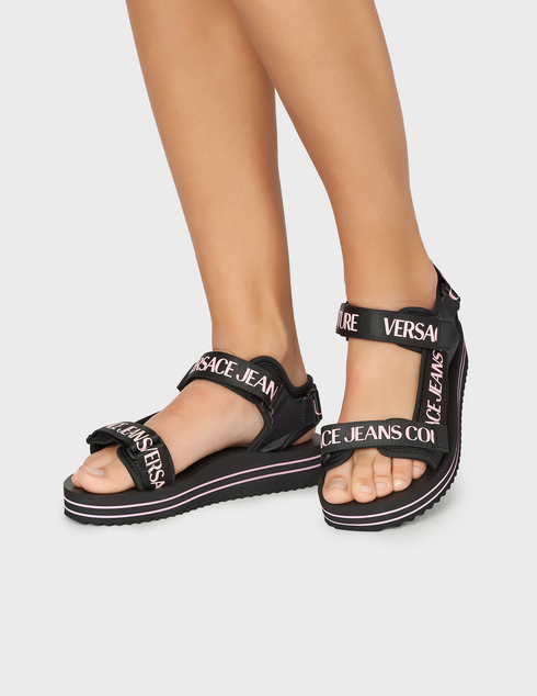 черные Сандалии Versace Jeans Couture E0VWASX171937899