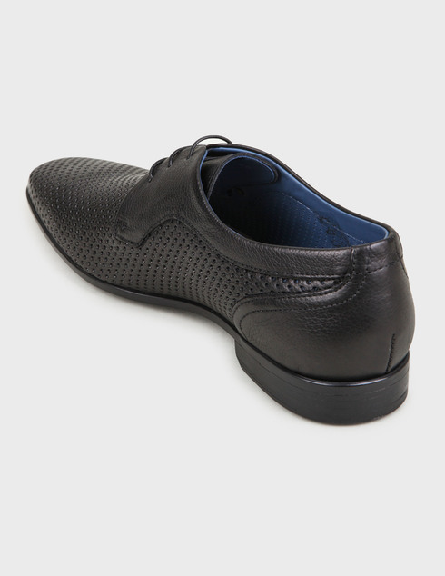 мужские черные Туфли Luca Guerrini 10618-black - фото-2