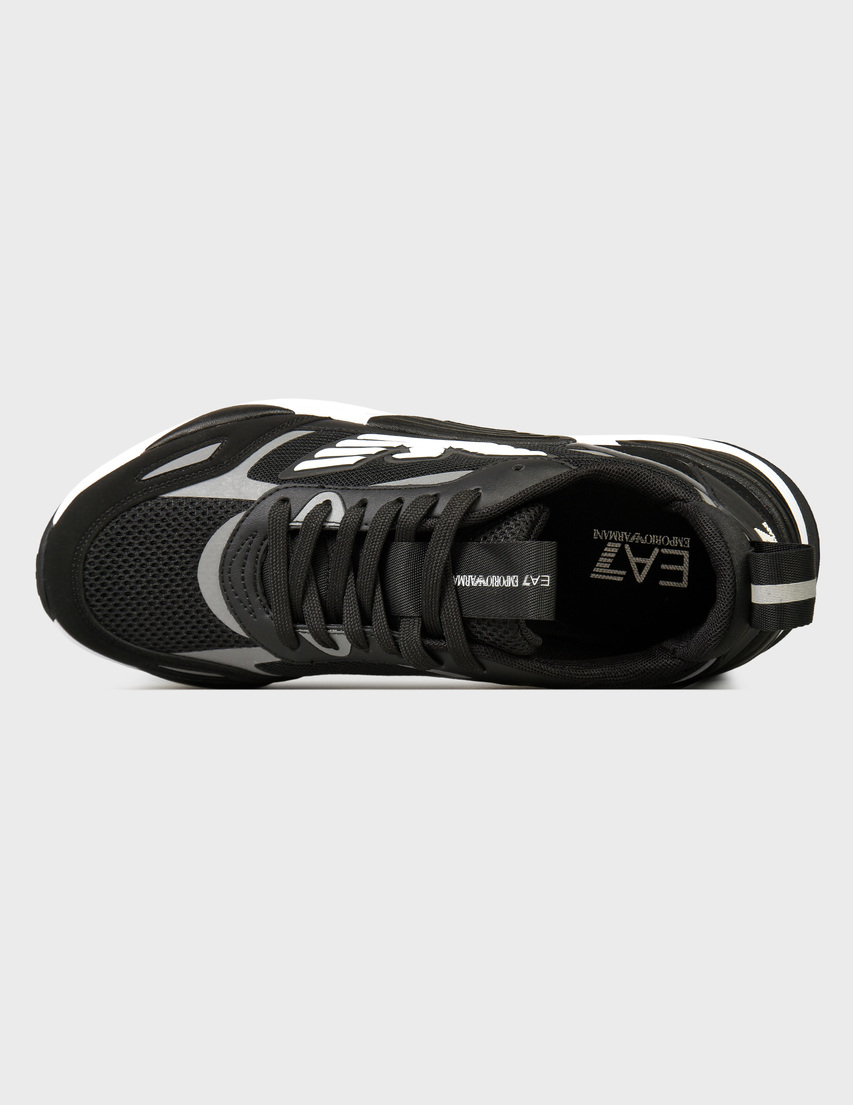 черные мужские Кроссовки Ea7 Emporio Armani 070-629-black 7705 грн
