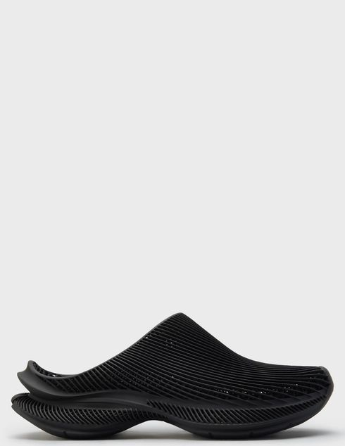 женские черные резиновые Шлепанцы 2AM 108B-silicon_black - фото-5