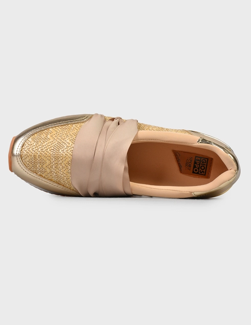 золотые женские Кроссовки Gioseppo 43370-beige 2988 грн