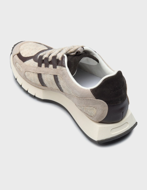 женские бежевые Кроссовки Panicale Cashmere D37SNEAKERS137DSN1-0225_beige - фото-2