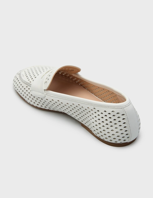 женские белые Лоферы Status 879_white - фото-2