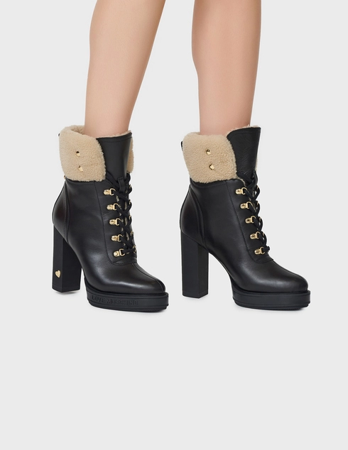 черные Ботинки Love Moschino JA2129AH0DIAP00A