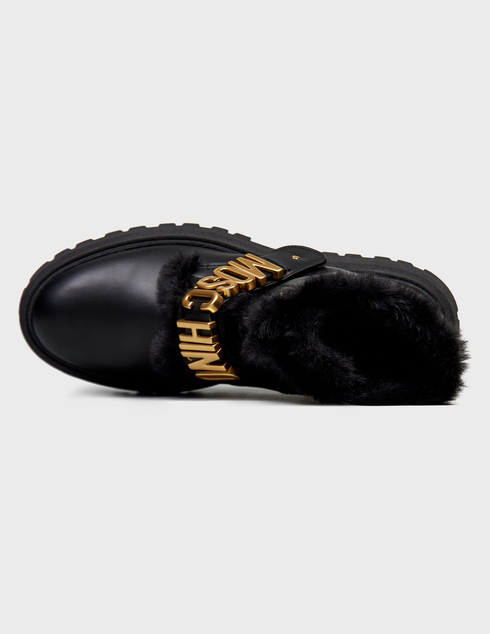 черные женские Ботинки Moschino 76049_black 17009 грн