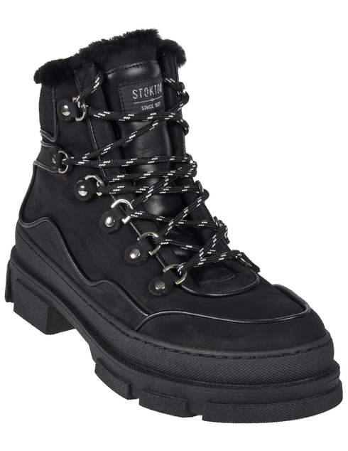 черные Ботинки Stokton 633-U-black