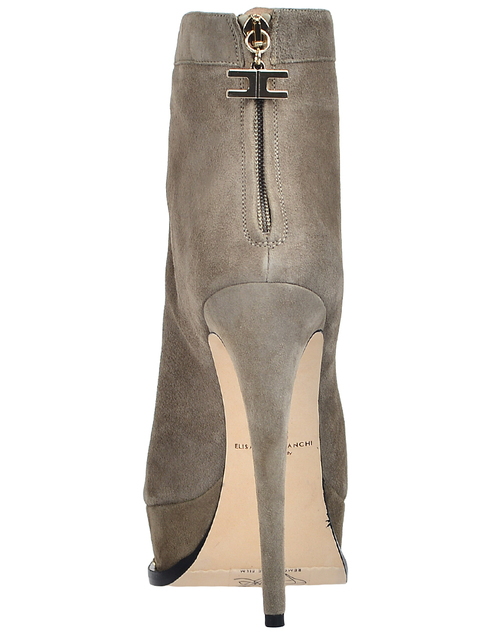 серые Ботинки Elisabetta Franchi 105_gray