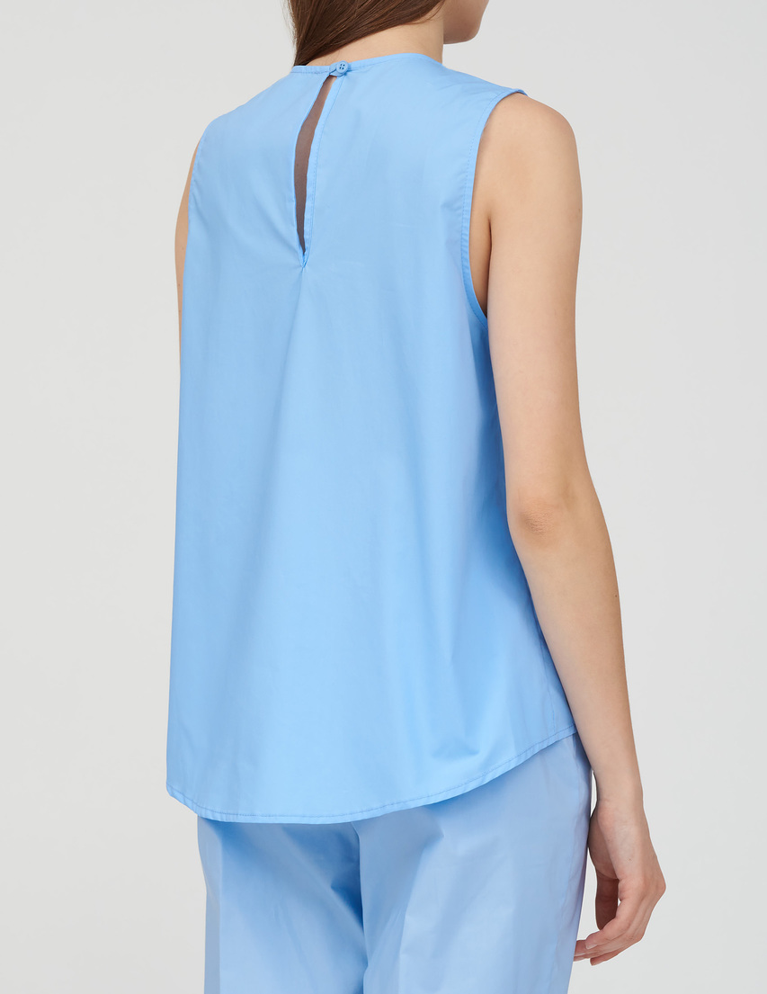 Kaos LE-012-cott-AZZURO_blue фото-3