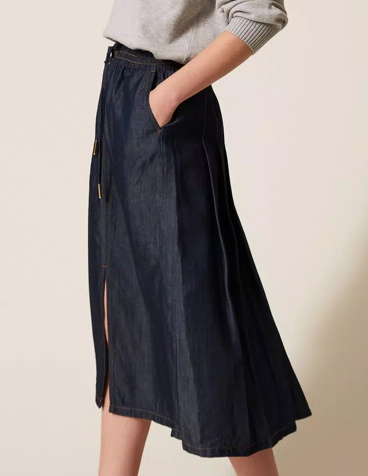 

Юбка, Синий