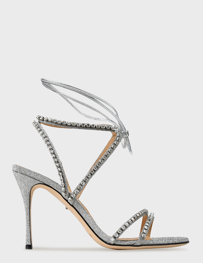 

Босоножки, Серебряный