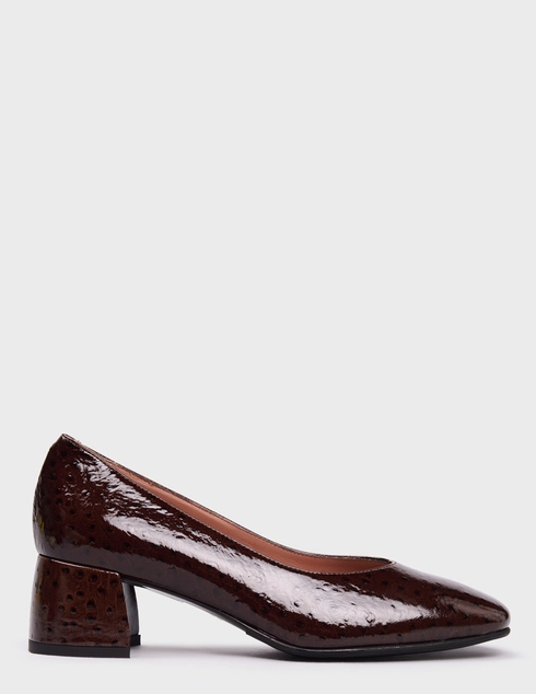 женские коричневые лакированные Туфли Mot-Cle 3497_brown - фото-5