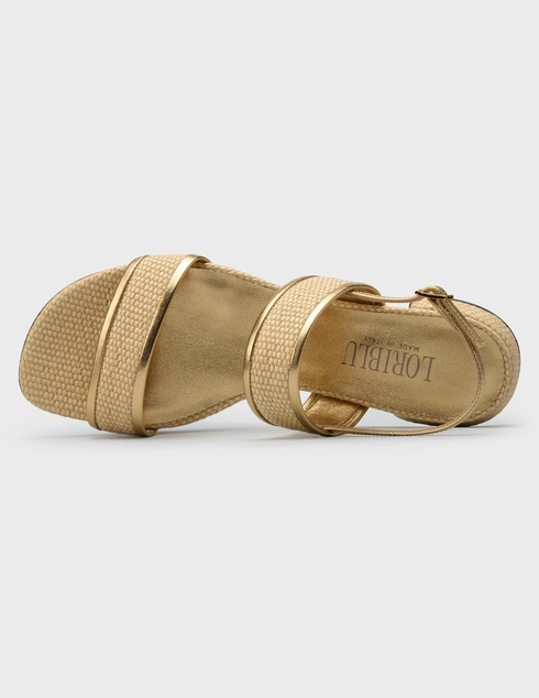 золотые женские Босоножки Loriblu 6E15LK96-K9602 15245 грн