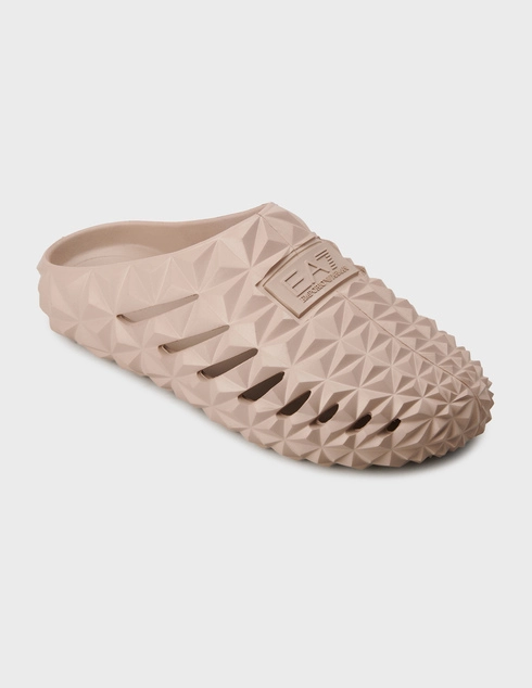 бежевые Шлепанцы Ea7 Emporio Armani XBR001-XK385-01571_beige